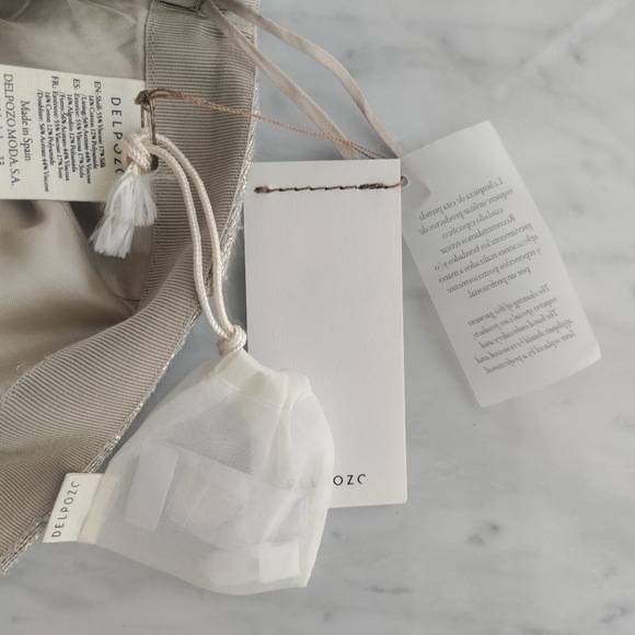 Delpozo NTW Silk Embroidery Couture skirt size 38 EU - Picture 4 of 9